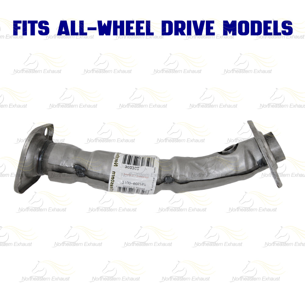 2014-2019 Mitsubishi Outlander 2.4L Exhaust Front Pipe AWD | Stainless Steel