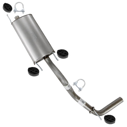 2013-2015 Toyota Tacoma 4.0L Exhaust Rear Muffler | Stainless Steel