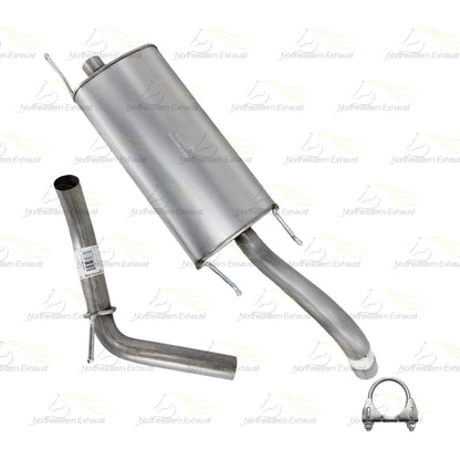 2013-2015 Toyota Tacoma 4.0L Exhaust Rear Muffler | Stainless Steel