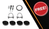 2013-2015 Toyota Tacoma 4.0L 140in WB Intermediate Pipe w/ Muffler Exhaust Kit | Stainless Steel