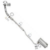 2014-2019 Mitsubishi Outlander 2.4L AWD Front Pipe w/ Catalytic & Muffler Kit | EPA Approved