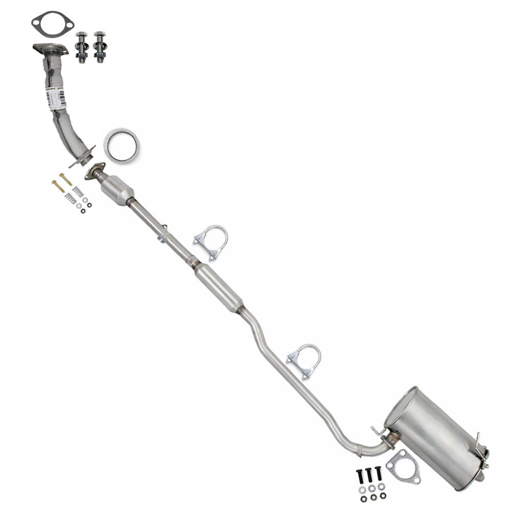 2014-2019 Mitsubishi Outlander 2.4L AWD Front Pipe w/ Catalytic & Muffler Kit | EPA Approved