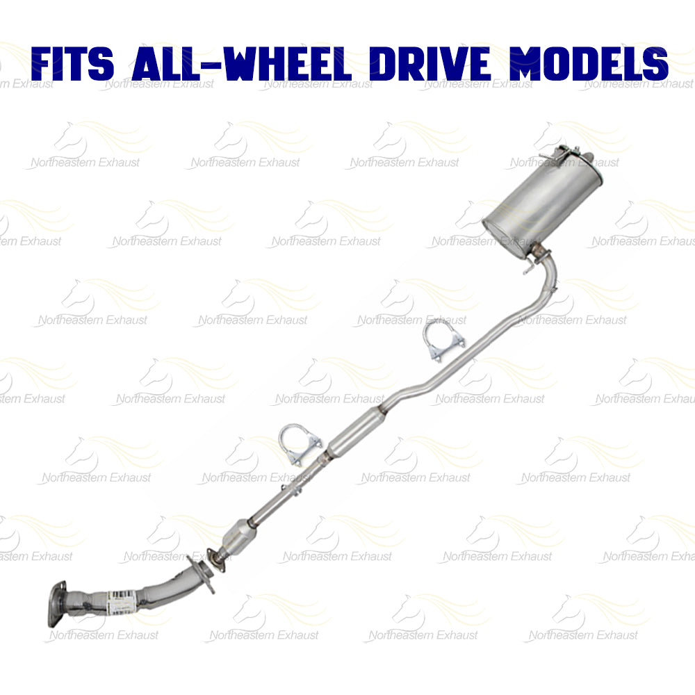 2014-2019 Mitsubishi Outlander 2.4L AWD Front Pipe w/ Catalytic & Muffler Kit | EPA Approved