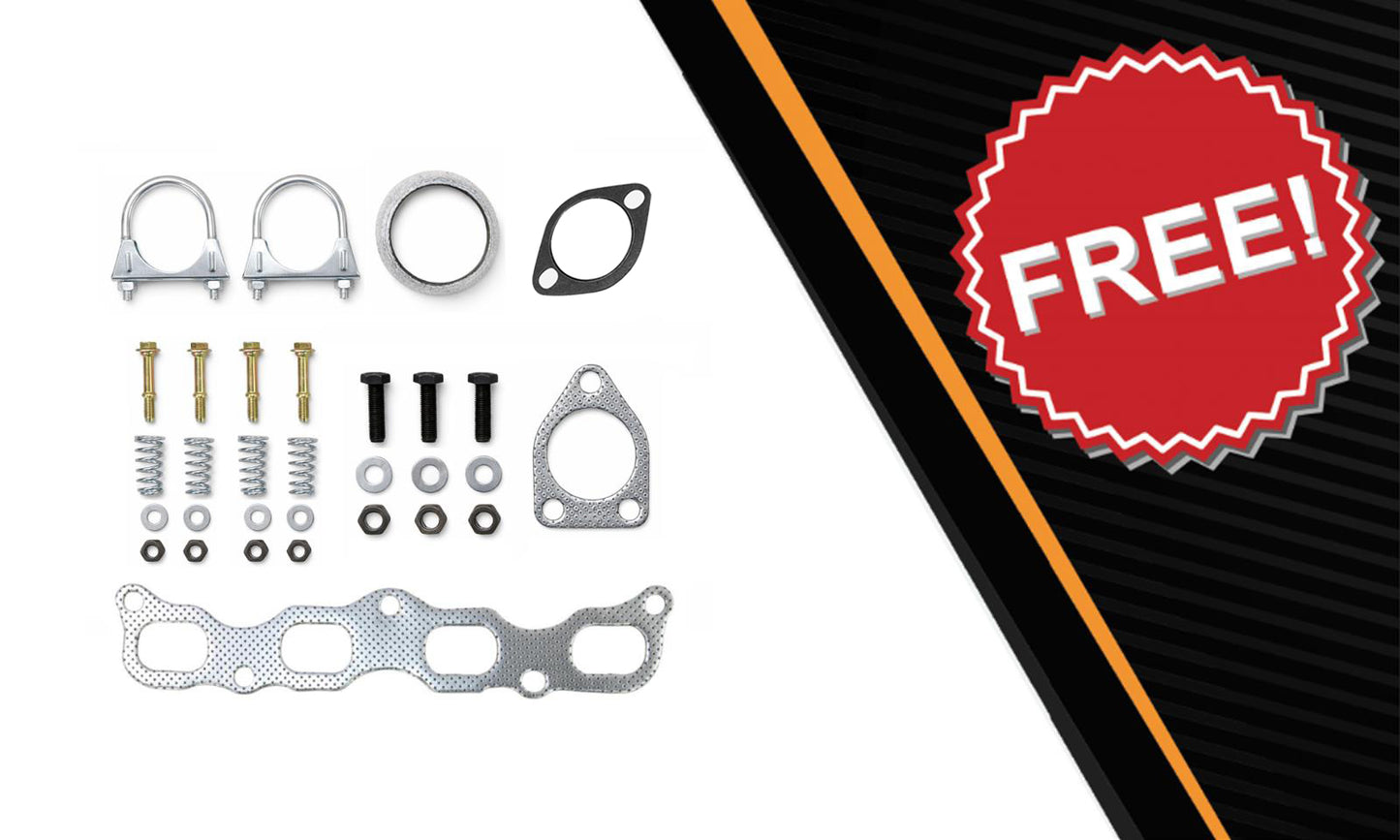 2014-2018 Mitsubishi Outlander 2.4L AWD Complete Exhaust System Kit | Stainless Steel | EPA Approved