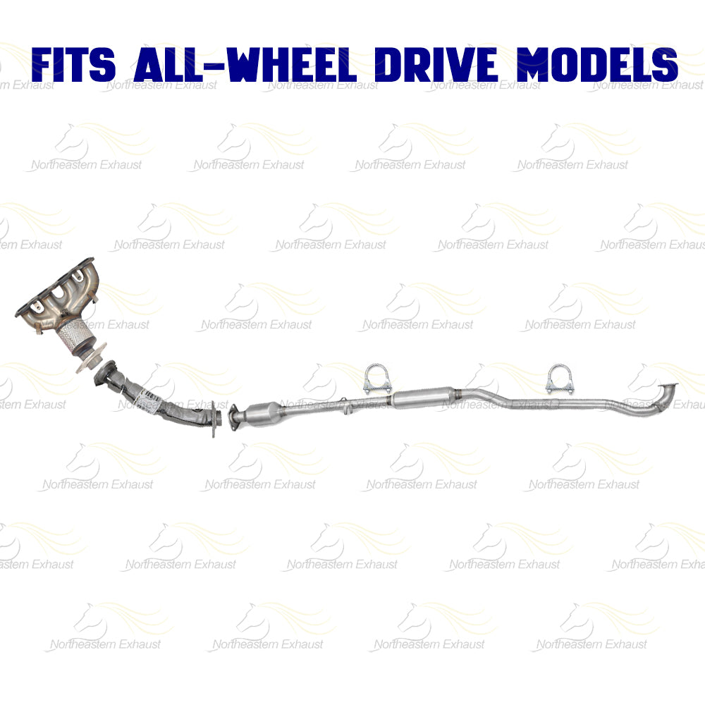 2014-2018 Mitsubishi Outlander 2.4L AWD Manifold Converter Front Pipe & Catalytic Kit | EPA Approved