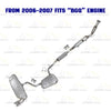 2006-2009 Volkswagen Rabbit 2.5L Exhaust Catalytic w/ Resonator & Muffler Kit | EPA Approved