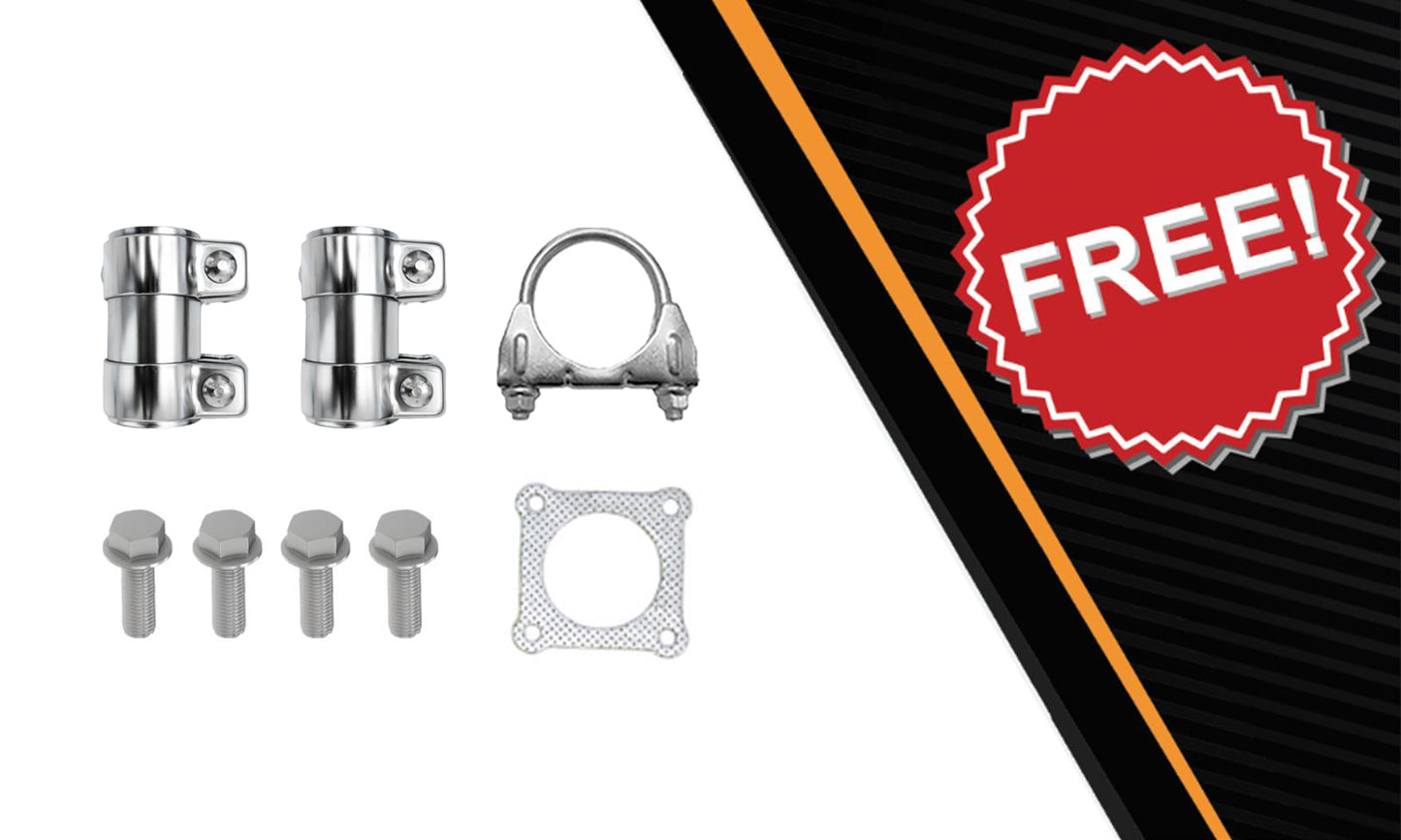 2006-2009 Volkswagen Rabbit 2.5L Exhaust Catalytic w/ Resonator & Muffler Kit | EPA Approved