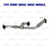 2013-2018 Hyundai Santa Fe 3.3L FWD Exhaust Flex Y Pipe | Stainless Steel