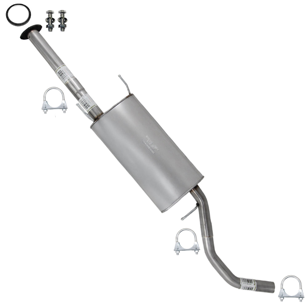 2014-2019 Toyota Highlander 3.5L Exhaust Muffler Assembly | Stainless Steel