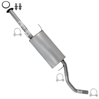 2014-2019 Toyota Highlander 3.5L Exhaust Muffler Assembly | Stainless Steel
