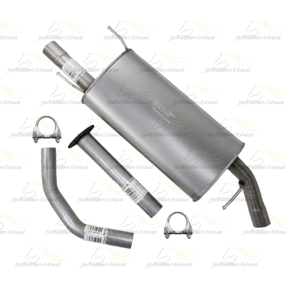 2014-2019 Toyota Highlander 3.5L Exhaust Muffler Assembly | Stainless Steel