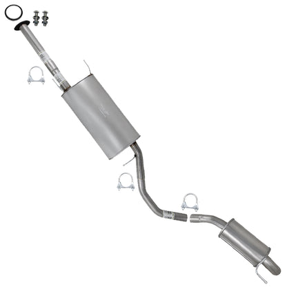 2014-2019 Toyota Highlander 3.5L Exhaust Muffler and Tail Pipe Kit | Stainless Steel