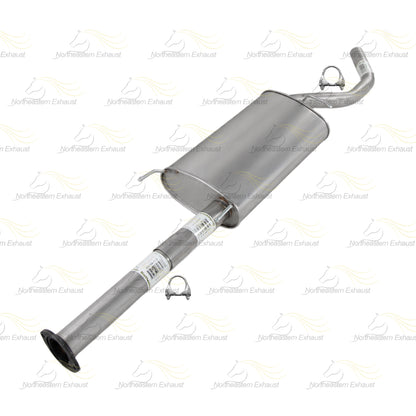 2014-2019 Toyota Highlander 3.5L Exhaust Muffler and Tail Pipe Kit | Stainless Steel
