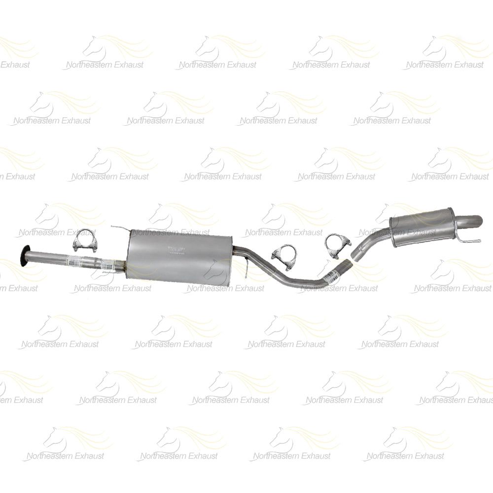 2014-2019 Toyota Highlander 3.5L Exhaust Muffler and Tail Pipe Kit | Stainless Steel