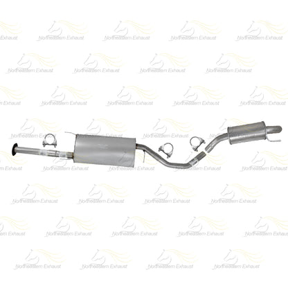 2014-2019 Toyota Highlander 3.5L Exhaust Muffler and Tail Pipe Kit | Stainless Steel