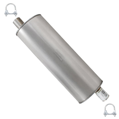 2005-2010 Dodge Dakota 3.7L & 4.7L Exhaust Muffler | Stainless Steel
