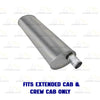 2006-2009 Mitsubishi Raider 3.7L & 2006-2007 Mitsubishi Raider 4.7L Exhaust Muffler
