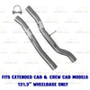 2007-2010 Dodge Dakota 3.7L Exhaust Intermediate Pipe | Stainless Steel