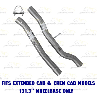 2007 Mitsubishi Raider 4.7L & 2008-2009 Mitsubishi Raider 3.7L Intermediate Pipe | Stainless Steel