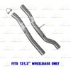 2007 RAM Dakota 3.7L & 4.7L Exhaust Intermediate Pipe | Stainless Steel