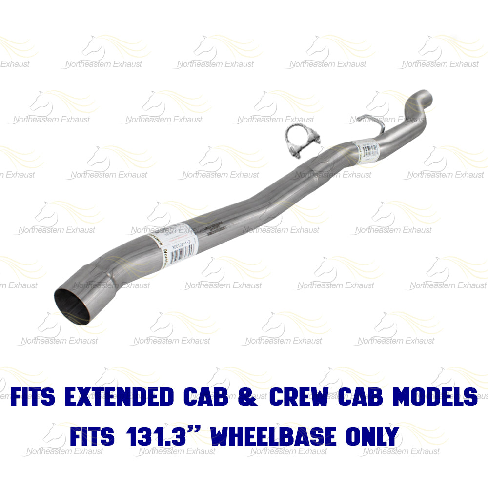2007-2010 Dodge Dakota 3.7L Intermediate Pipe & Muffler Exhaust Kit | Stainless Steel