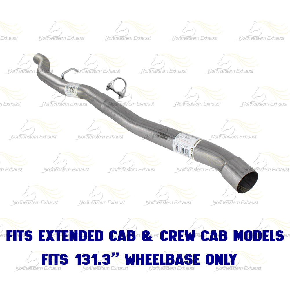 2007-2010 Dodge Dakota 3.7L Intermediate Pipe & Muffler Exhaust Kit | Stainless Steel