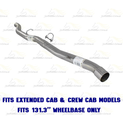 2007-2010 Dodge Dakota 3.7L Intermediate Pipe & Muffler Exhaust Kit | Stainless Steel