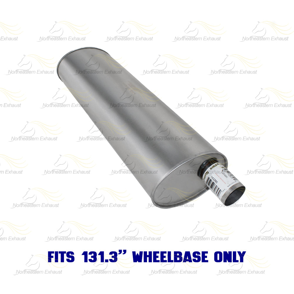2011 RAM Dakota 3.7L & 4.7L Intermediate Pipe & Muffler Exhaust Kit | Stainless Steel