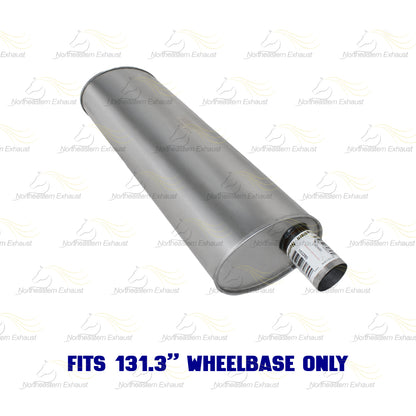2011 RAM Dakota 3.7L & 4.7L Intermediate Pipe & Muffler Exhaust Kit | Stainless Steel