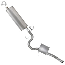 2011 RAM Dakota 3.7L & 4.7L Exhaust Muffler & Tail Pipe Kit | Stainless Steel