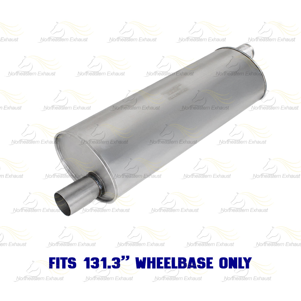 2011 RAM Dakota 3.7L & 4.7L Exhaust Muffler & Tail Pipe Kit | Stainless Steel
