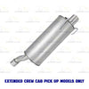 2006-2008 Dodge Ram 1500 5.7L Exhaust Intermediate Pipe & Muffler Kit | Stainless Steel