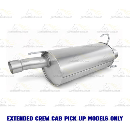 2006-2008 Dodge Ram 1500 5.7L Exhaust Intermediate Pipe & Muffler Kit | Stainless Steel