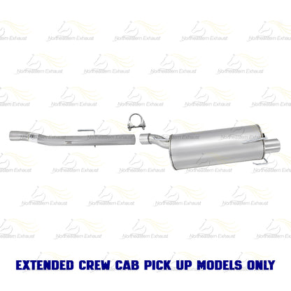 2006-2008 Dodge Ram 1500 5.7L Exhaust Intermediate Pipe & Muffler Kit | Stainless Steel