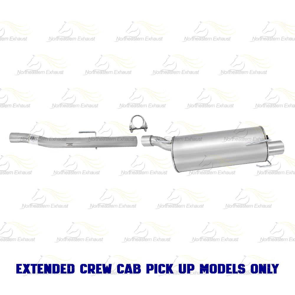 2006-2009 Dodge Ram 2500 5.7L Exhaust Intermediate Pipe & Muffler Kit | Stainless Steel
