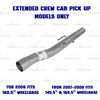 2006-2008 Dodge Ram 3500 5.7L Exhaust Intermediate Pipe & Muffler Kit | Stainless Steel