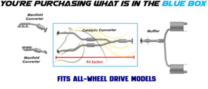 2006-2012 Lexus IS250 2.5L AWD Exhaust Rear Catalytic Converter | Stainless Steel | EPA Approved