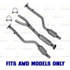2006-2012 Lexus IS250 2.5L AWD Exhaust Rear Catalytic Converter | Stainless Steel | EPA Approved