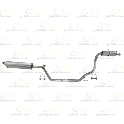 2004-2009 Nissan Quest 3.5L Exhaust Resonator and Tail Pipe Kit | Stainless Steel