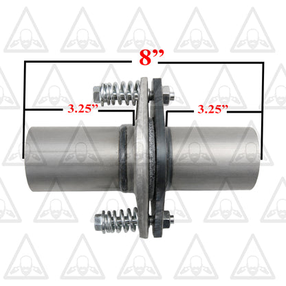 Exhaust Spherical Joint Repair Flange Spring Bolt Kit 2" ID x 8" long | Stainless Steel