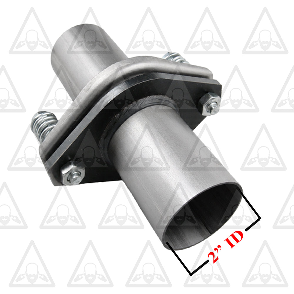 Exhaust Spherical Joint Repair Flange Spring Bolt Kit 2" ID x 8" long | Stainless Steel