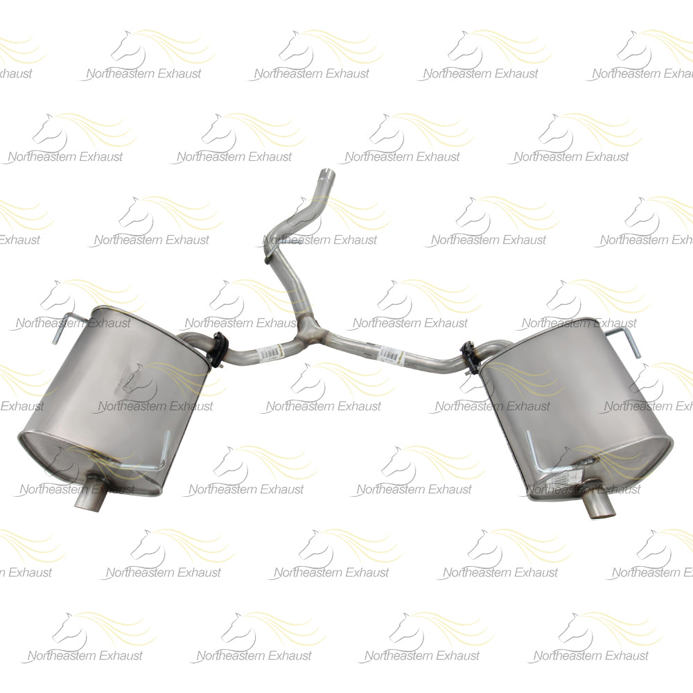2009-2013 Subaru Forester 2.5L Northeastern Exhaust Y-Pipe Pair of Muffler