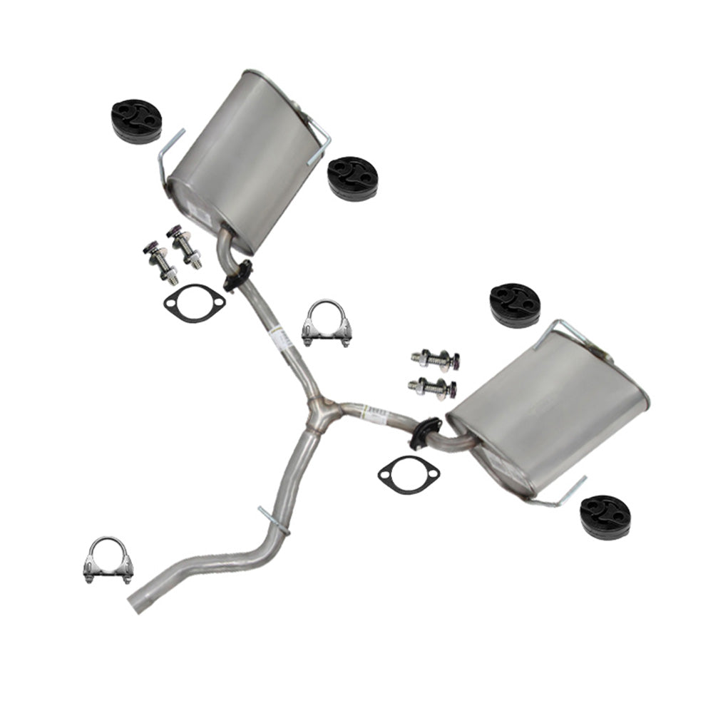 2009-2013 Subaru Impreza 2.5L SEDAN Northeastern Exhaust Y-Pipe Pair of Muffler