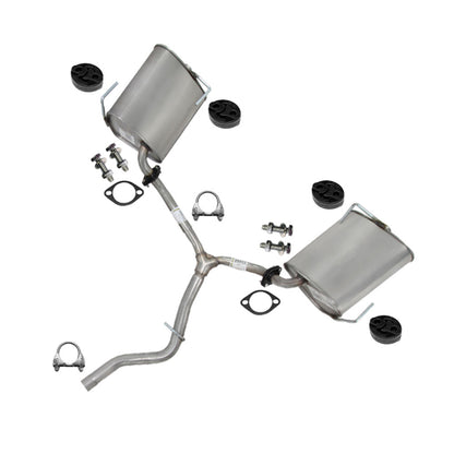 2009-2013 Subaru Impreza 2.5L SEDAN Northeastern Exhaust Y-Pipe Pair of Muffler