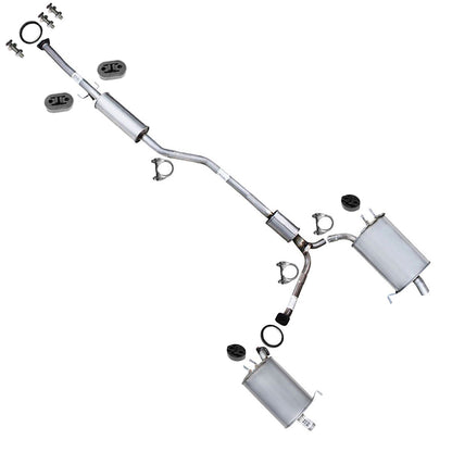 Northeastern Exhaust 2008-2012 Honda Accord 3.5L SEDAN Cat-back Exhaust System