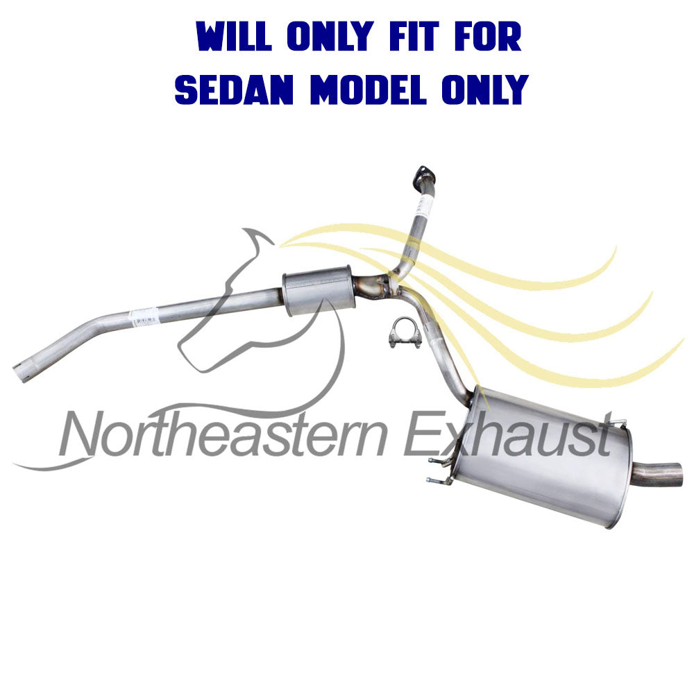 Northeastern Exhaust 2008-2012 Honda Accord 3.5L SEDAN Cat-back Exhaust System