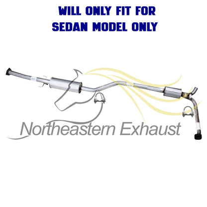 Northeastern Exhaust 2008-2012 Honda Accord 3.5L SEDAN Cat-back Exhaust System