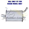 Northeastern Exhaust 2008-2012 Honda Accord 3.5L SEDAN Cat-back Exhaust System