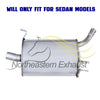 2008-2012 Honda Accord 3.5L SEDAN Northeastern Exhaust Resonator and Muffler Kit