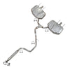 Northeastern Exhaust 2011-2017 Buick Regal 2.4L Resonator Y-Pipe Pair of Muffler